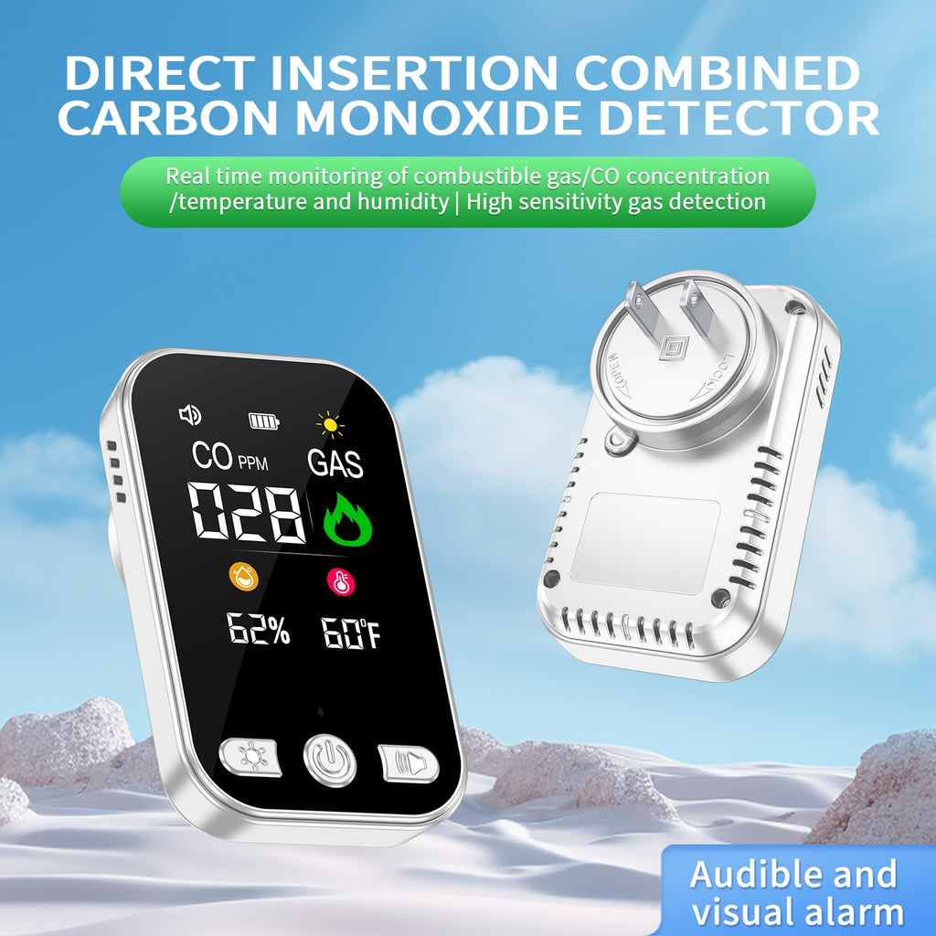 AirwayClear Home Guard — 4-in-1 Gas & CO Detector